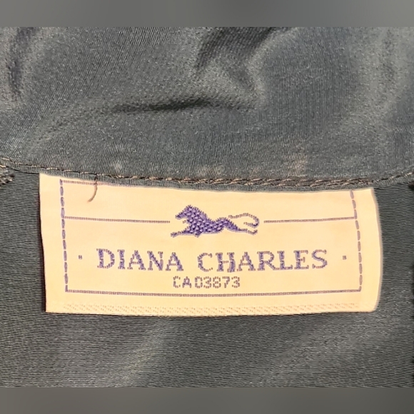 Vintage Green Blouse by Diana Charles - Picture 4 of 5